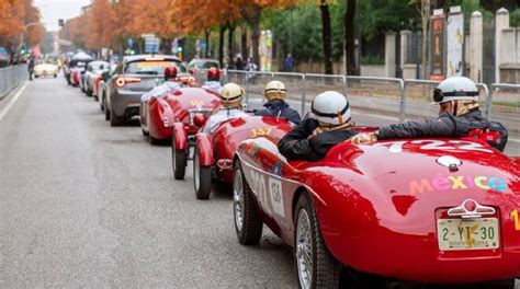 La Mille Miglia Timbrer Il Passaggio A Palazzolo Sull Oglio