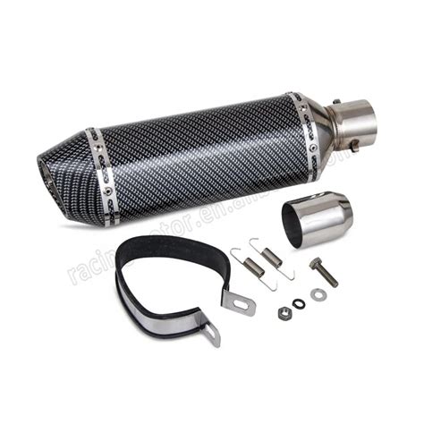 Modified Exhaust Muffler Pipe Motorcycle Scooter For Cb Cbr Fz Yzf ...