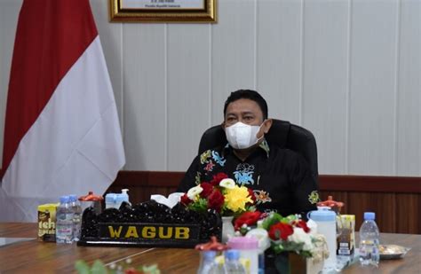 Setda Prov Kalteng Wagub Kalteng Ikuti Launching Virtual Inpres