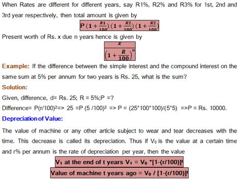 Simple Interest And Compound Interest Archives Ibps Guide