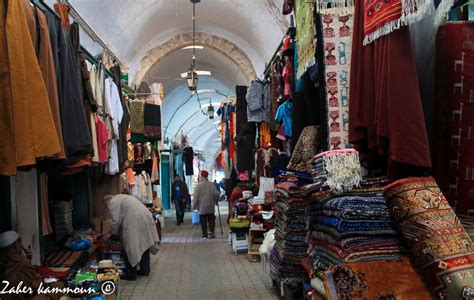 Zaher Kammoun Souk des étoffes de Sfax سوق الربع بصفاقس