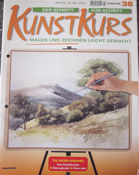 Kunstkurs Schritt F R Schritt Malen Und Zeichnen Leicht Gemacht Heft