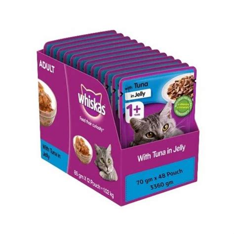 Whiskas Tuna In Jelly Meal Adult Cat Wet Food Pack Of 48 At Best Price