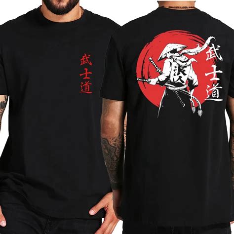 Japanese Bushido Spirit Graphic Men S T Shirt Samurai 3d Print Cool