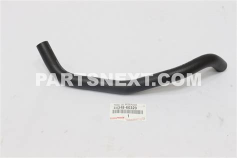 Toyota 44348 60320 HOSE OIL RESERVOIR TO PUMP NO 1