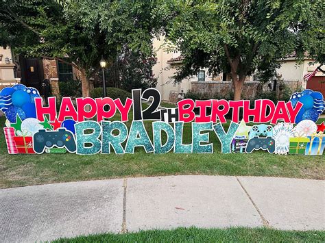 Birthday Yard Sign Rentals | Bright Yard Greetings