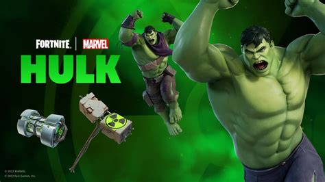 Hulk Smashes His Way Onto The Fortnite Item Shop Marvel