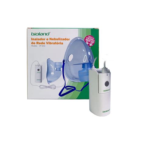 Inalador Nebulizador De Rede Vibrat Ria Mesh Vp M Bioland O