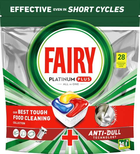 Fairy All In One Sp Lmaschinentabs Platinum Plus Zitronenduft St