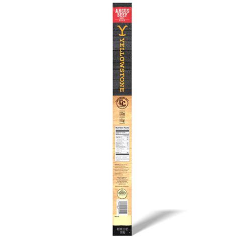 Yellowstone Angus Beef Stick 19oz Plastic Pouch