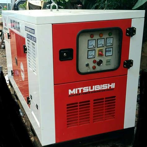 Jual Genset Silent Mesin Diesel 30 Kva 40 Kva Mitsubishi Jakarta