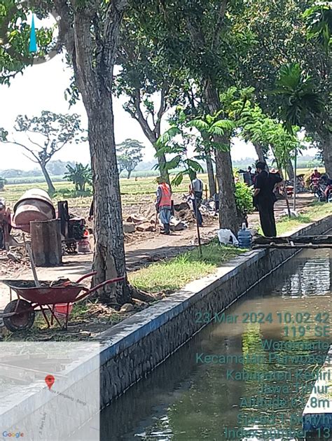 Proyek Saluran Irigasi Di Desa Sumber Diduga Proyek Siluman