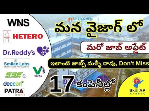 Vizag Mega Job Update For Freshers Success Drive Telugu Latest Jobs