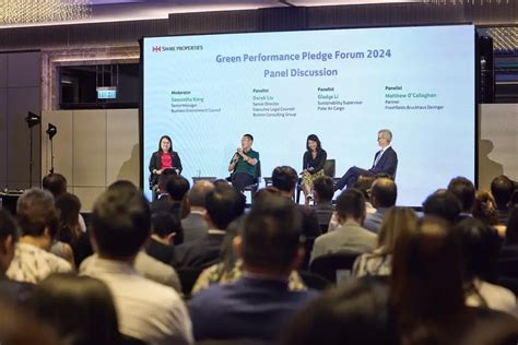 Swire Properties Green Performance Pledge Forum Green