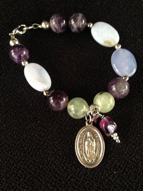 Amazon Our Lady Of Guadeloupe Blessed Virgin Mary Prayer Bracelet