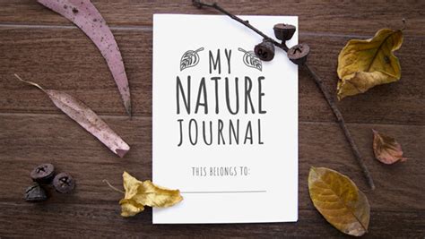 Printable Nature Journal for Kids - The Printables Fairy