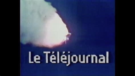 Le Téléjournal 28 janvier 1986 Accident de la navette spatiale