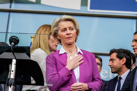 Ursula Von Der Leyen Announces Her Candidacy For A Second Term Baltic