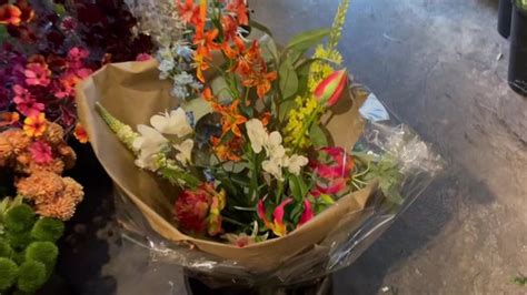 Kunstbloemen Zijden Boeket Veldboeket Bont Geplukt Cm Hoog