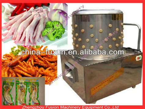 Whole Stainless Steel Chicken Paws Skinning Machinechicken Claw Skin Removal Machinepoultry