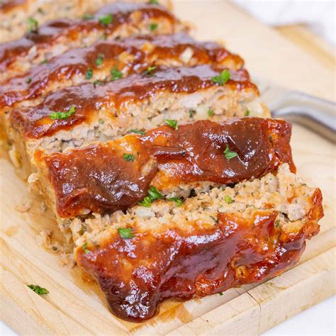 Pork Meatloaf With Glaze Babaganosh