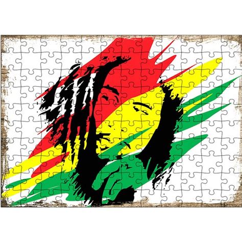 Tablomega Ahşap Mdf Puzzle Yapboz Bob Marley 120 Parça 25 35 Fiyatı