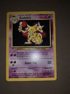 Pokemon Kadabra Card | eBay