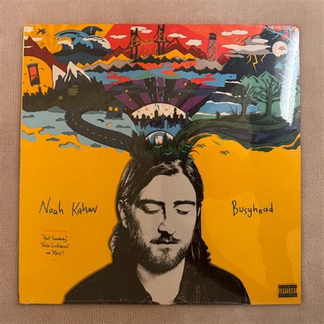 Noah Kahan Busy Head Standard Black Single Lp Depop