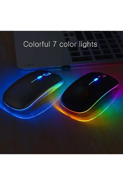 A N Kablosuz Fare Wireless Mouse Tu Lu Renk Sessiz Arj Edilebilir