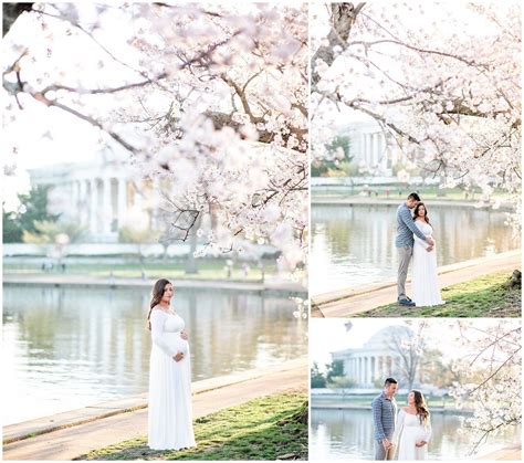 Sunrise Cherry Blossoms Maternity Photos Showit Blog Maternity