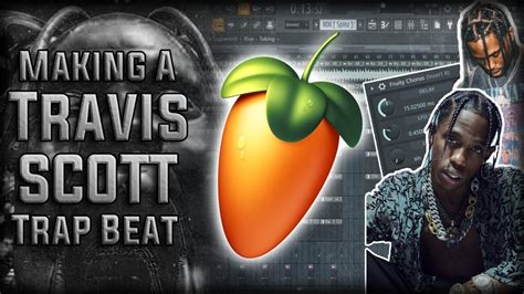 How To Make A Travis Scott Type Beat In Fl Studio 20 Using Free Loop