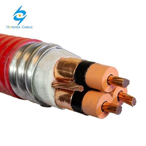 15kv 3c Epr 133 Pvc Mv 105 Copper Cable With Aluminum Interlocked