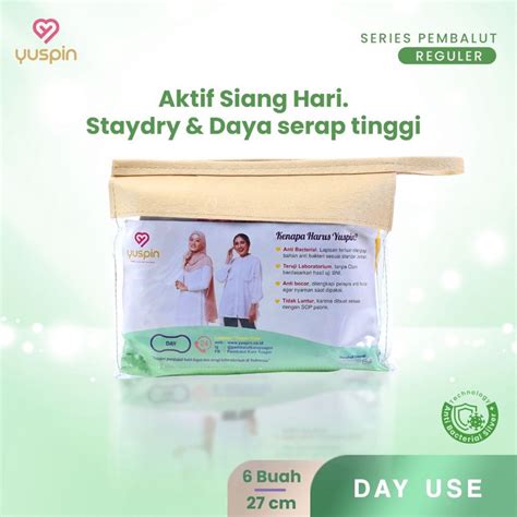 Jual Pembalut Kain Yuspin Day Use Shopee Indonesia