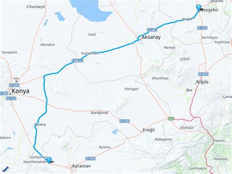 Bozburun Liman Nevşehır Kapadokya Harita Bozburun Liman Nevşehır