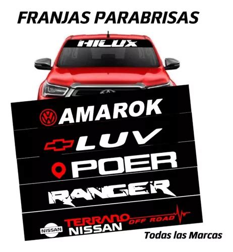 Vinilo Sticker Adhesivo Parasol Parabrisas Camionetas Cuotas Sin Inter S