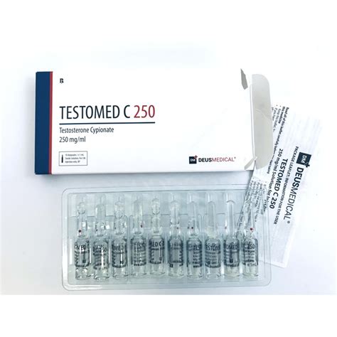 Testosterone Cypionate Deus Medical Testomed C 250