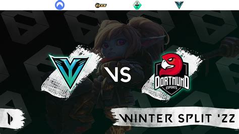 Prime League Div Winter Split Venaryeu Vs Dortmund Esports