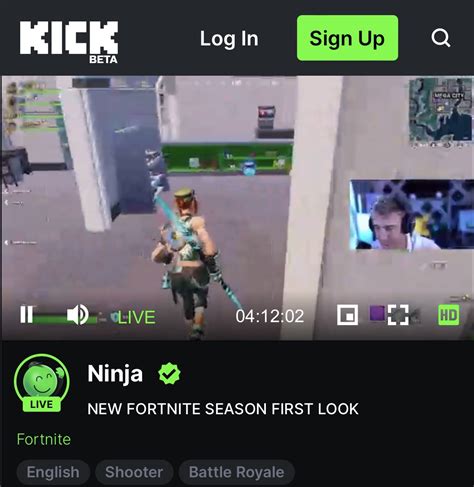 Dexerto On Twitter Ninja Is Now Streaming On Kick