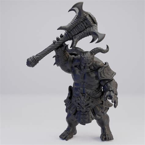 Hot Goblin Ogre Oni Pose A