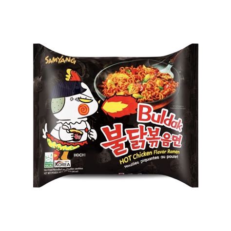 Samyang Buldak Hot Chicken Ramen ซัมยัง บูดัก ราเมง รสไก่สูตรเผ็ด แบบแห้ง 140g บะหมี่กึ่ง