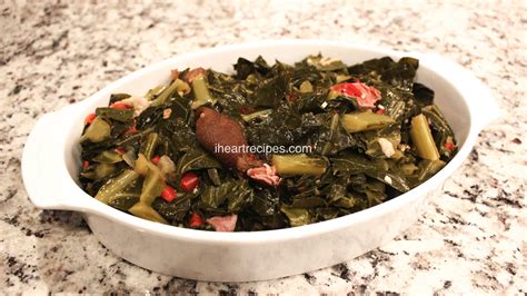 Southern Collard Greens With Ham Hocks I Heart Recipes