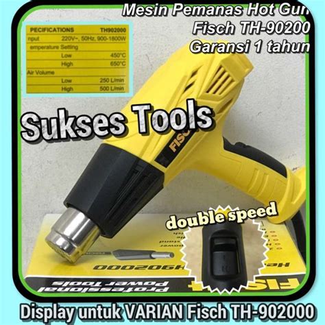 Promo Mesin Pemanas Blower Doliz Makita Gmt Fisch Hot Gun Heat Gun Diskon Di Seller Rabatan