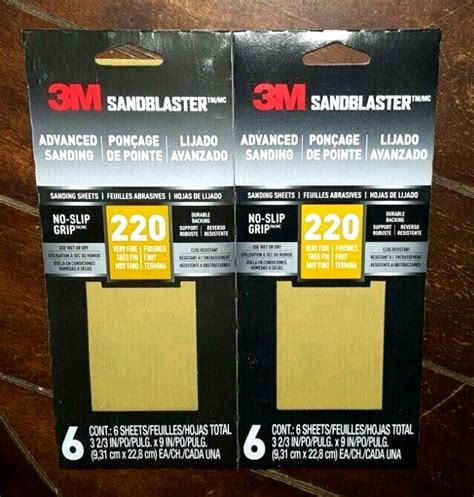 X M Sandblaster Advanced Sanding Very Fine Sanding Sheets