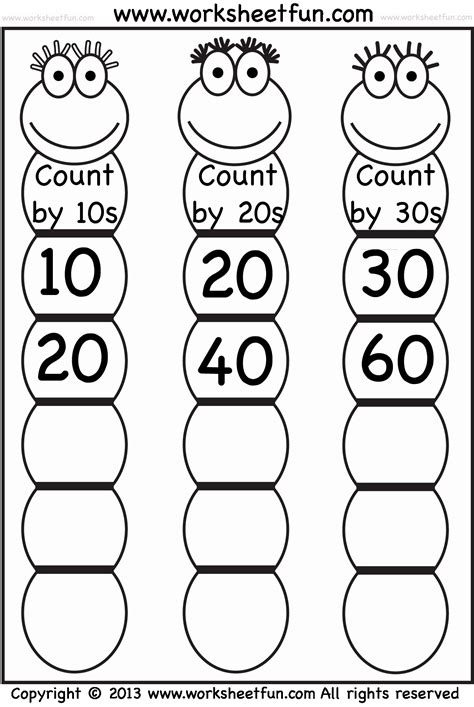 47 Counting By 10s Worksheet Chessmuseum Template Library