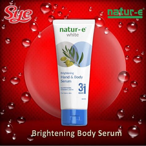 Jual Natur E White Brightening Hand Body Serum Ml Natur E Hand