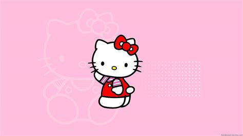 Backgrounds Pink Hello Kitty Wallpaper Cave