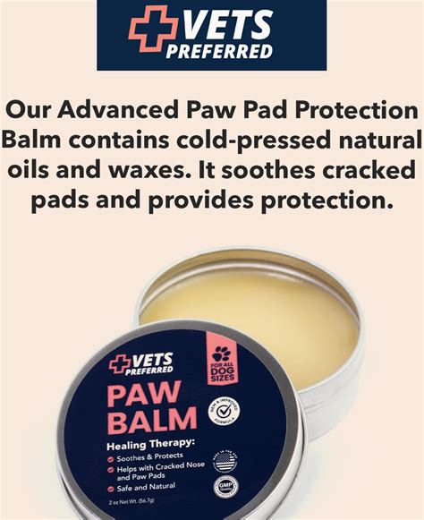 Vets Preferred Advanced Pad Protection Dog Paw Pad Wax 2 Oz Can