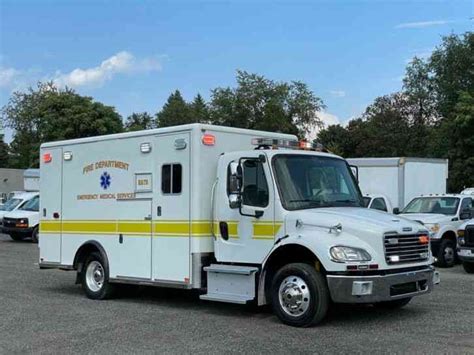 Freightliner M2 106 Used Ambulance Fire Ems Utility Cummins Diesel Auto 2014 Emergency