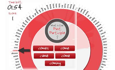 Sally S Grammar In English MacMILLAN IRREGULAR VERB WHEEL