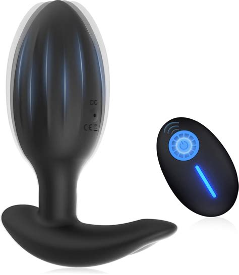 BDSMYEE Anal Plug Vibrator Prismatisch Butt Plug mit zehn Vibrationsfrequenzen für Prostata